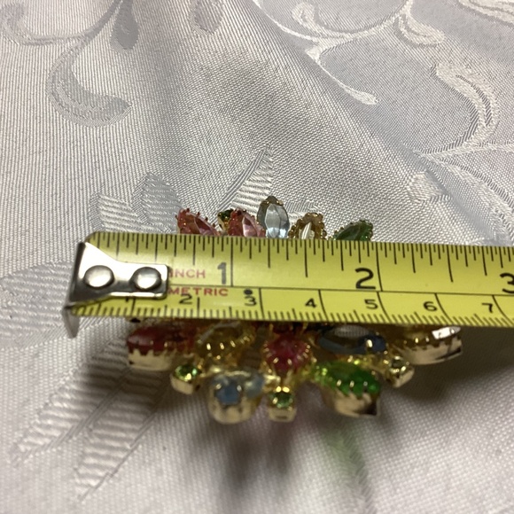 Vintage Juliana style, large, pastel brooch, positively gorgeous - Picture 6 of 9